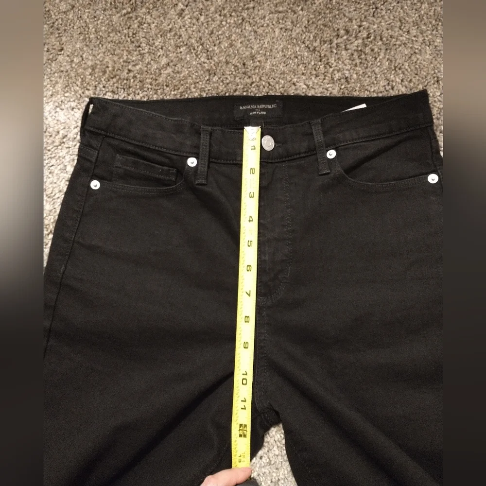 NWOT Banana Republic outlet slim flare jeans - Picture 9 of 11